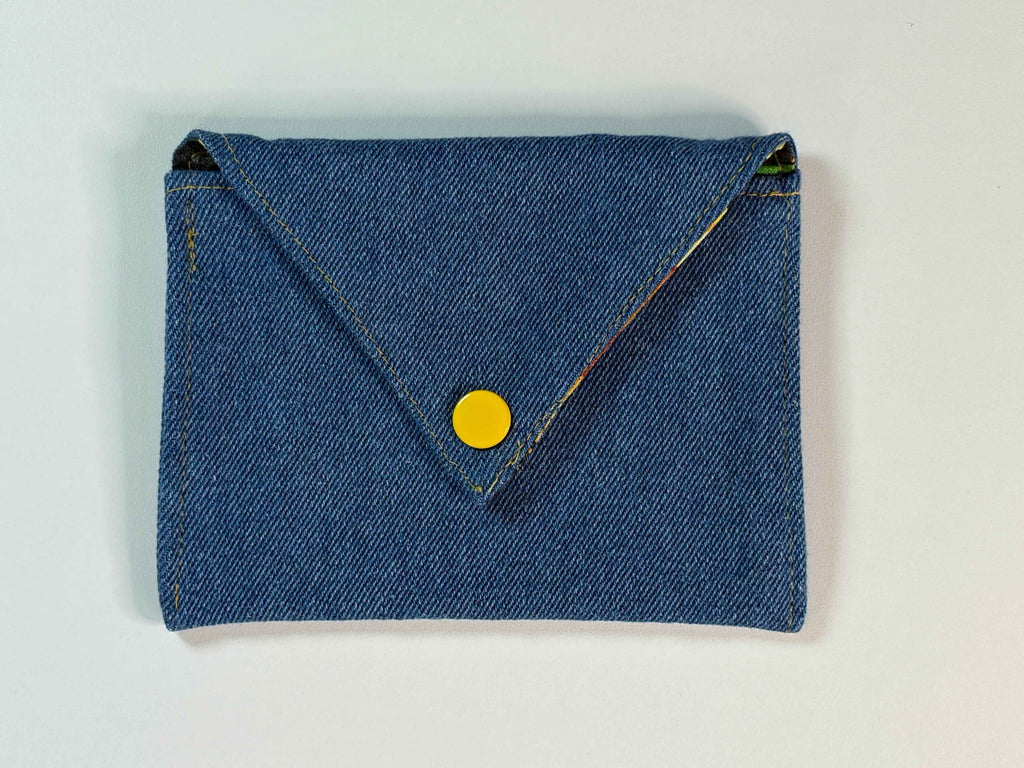 Étui pour serviette sanitaire en jeans - Style au choix