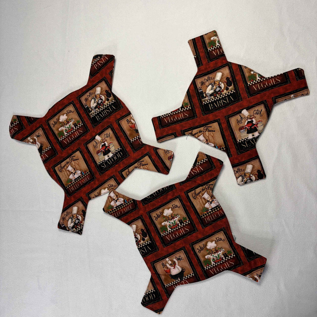 Ensemble de protège poêles - Style au choix