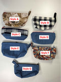 Trousse multi-usages en tissus - Style au choix
