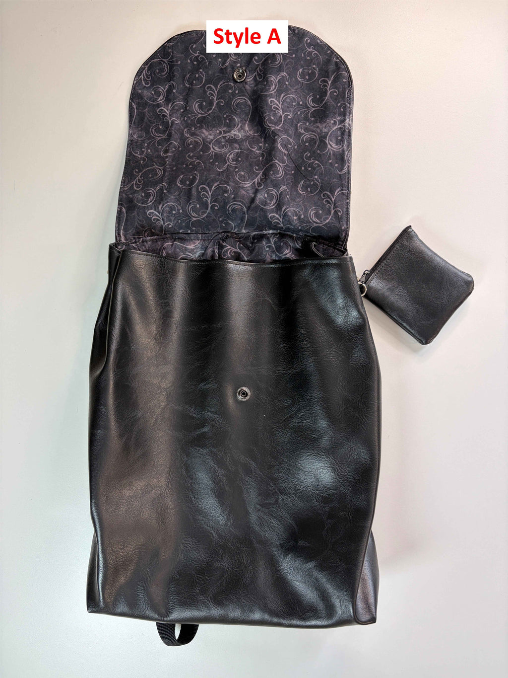 Sac à dos en cuir synthétique pour adulte