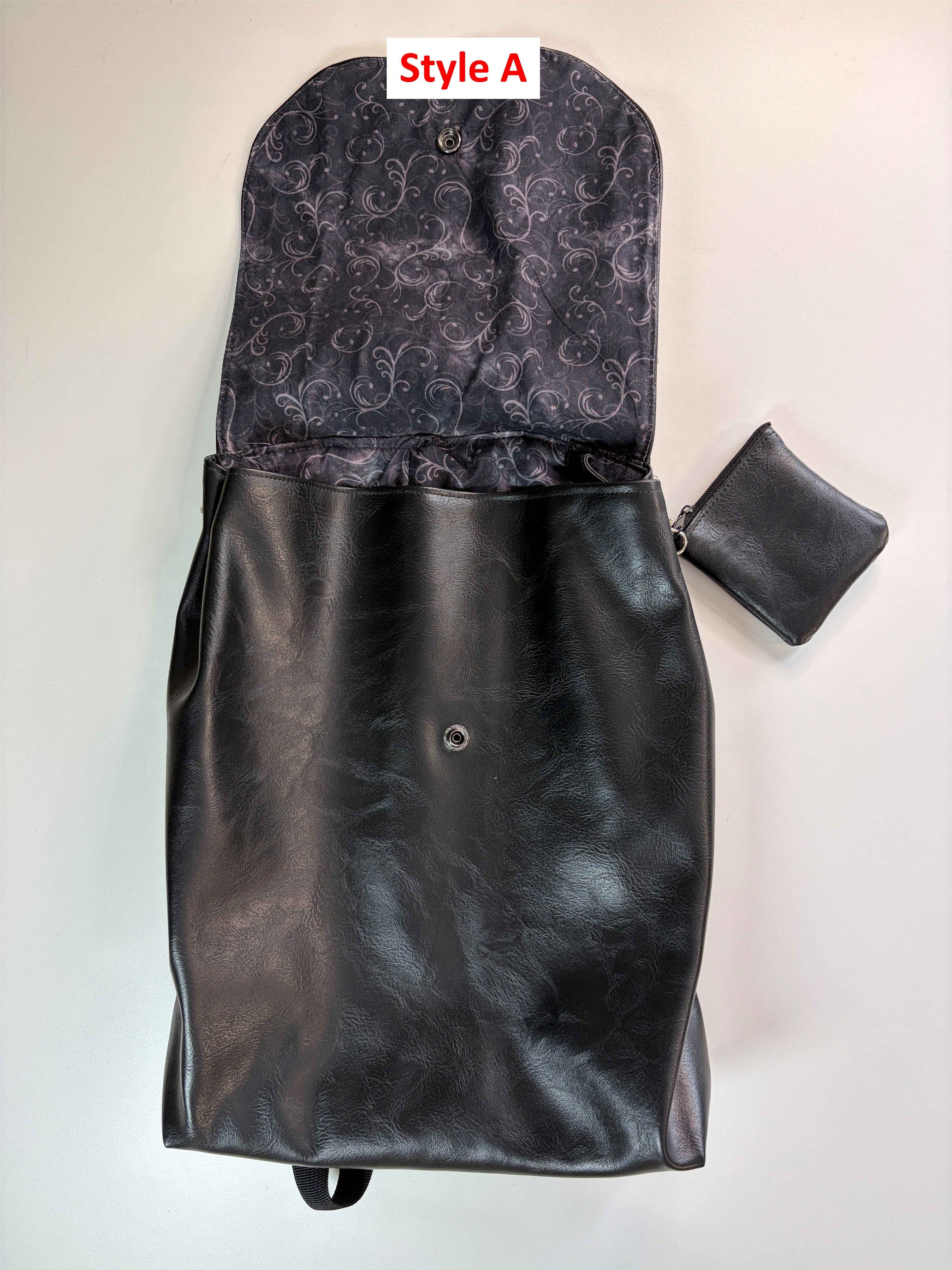 Sac à dos en cuir synthétique pour adulte