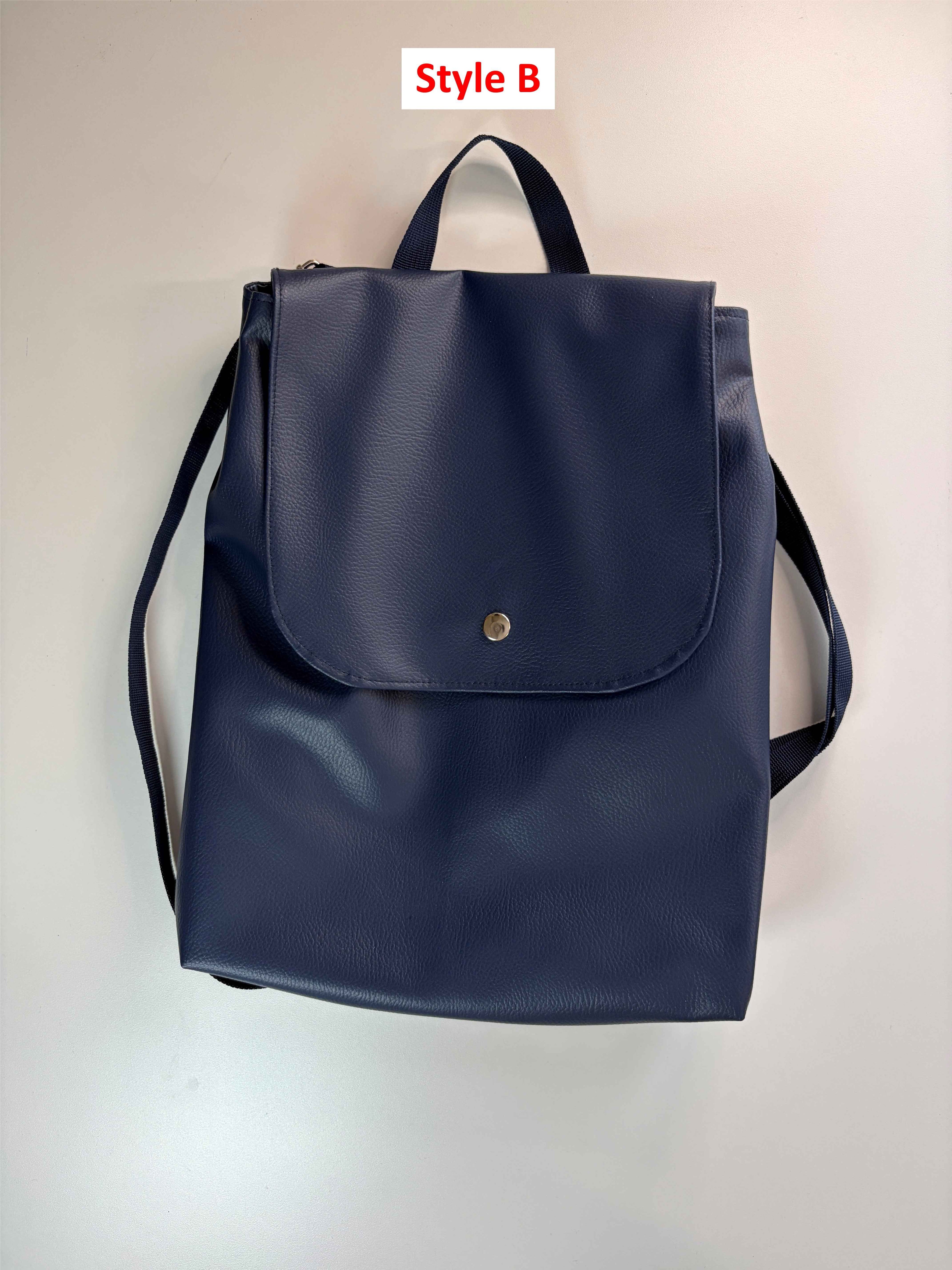 Sac à dos en cuir synthétique pour adulte