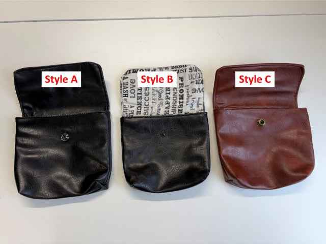 Sacoche de ceinture en cuir synthétique