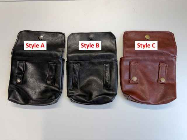 Sacoche de ceinture en cuir synthétique