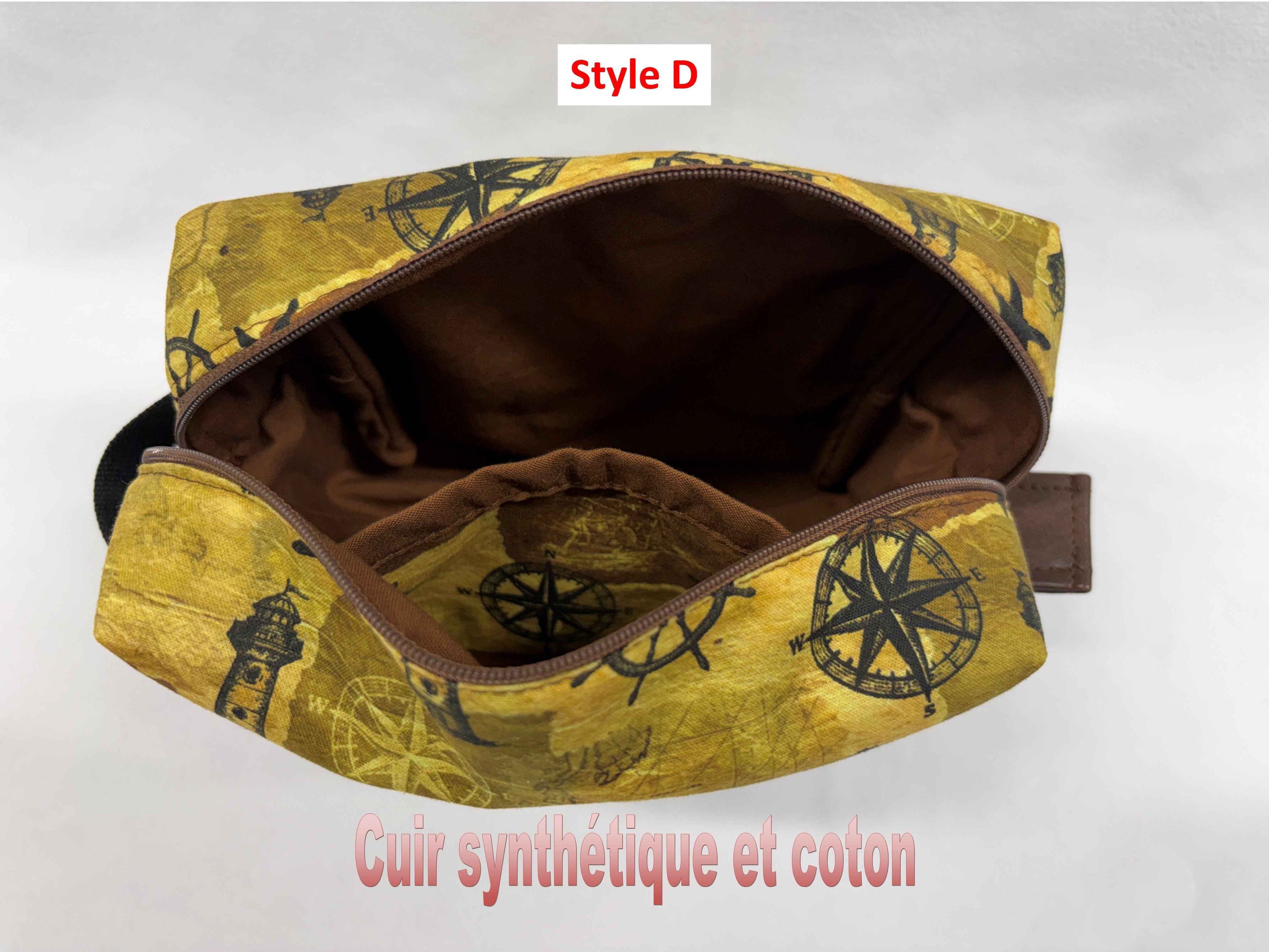 Trousse de toilette matelassée