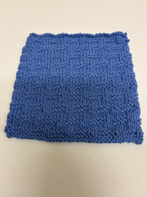 Lavette tricottée - Style au choix