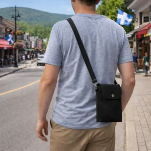 Sac bandoulière en denim, fait main – Daniecoud